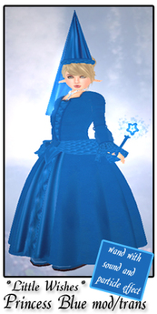 Second Life Marketplace - *Little Wishes*Princess blue